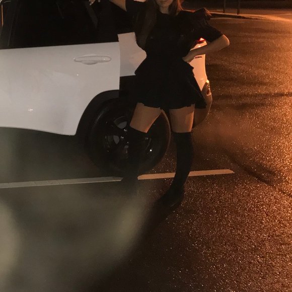 Stuart Weitzman Lowland Boot Stretch Suede Black, 7.5, Light Use - Picture 8 of 8